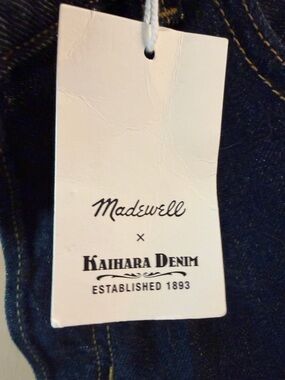 Madewell NEW Men’s Dark Indigo Relaxed Jeans